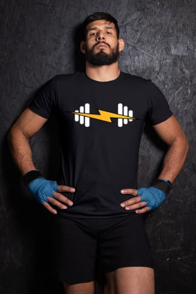 "PowerLift Charge Tee ā Strength Meets Energy"