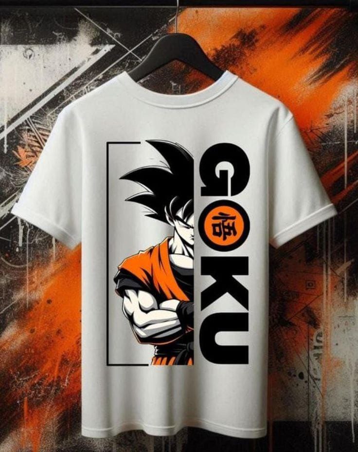 “Saiyan Spirit Graphic Tee – GOKU Edition”